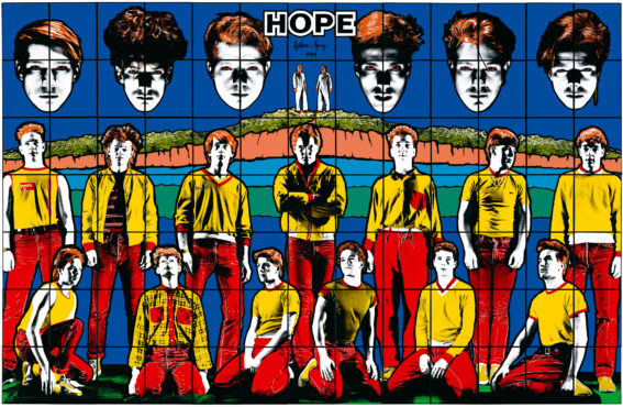 1984 DEATH HOPE LIFE FEAR panel2 HOPE