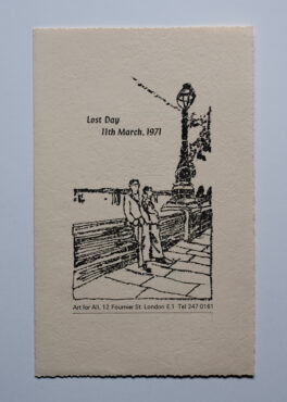 1971 1 LOST DAY cover