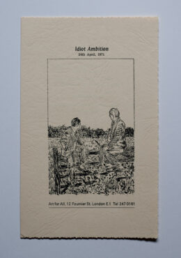 1971 5 IDIOT AMBITION cover