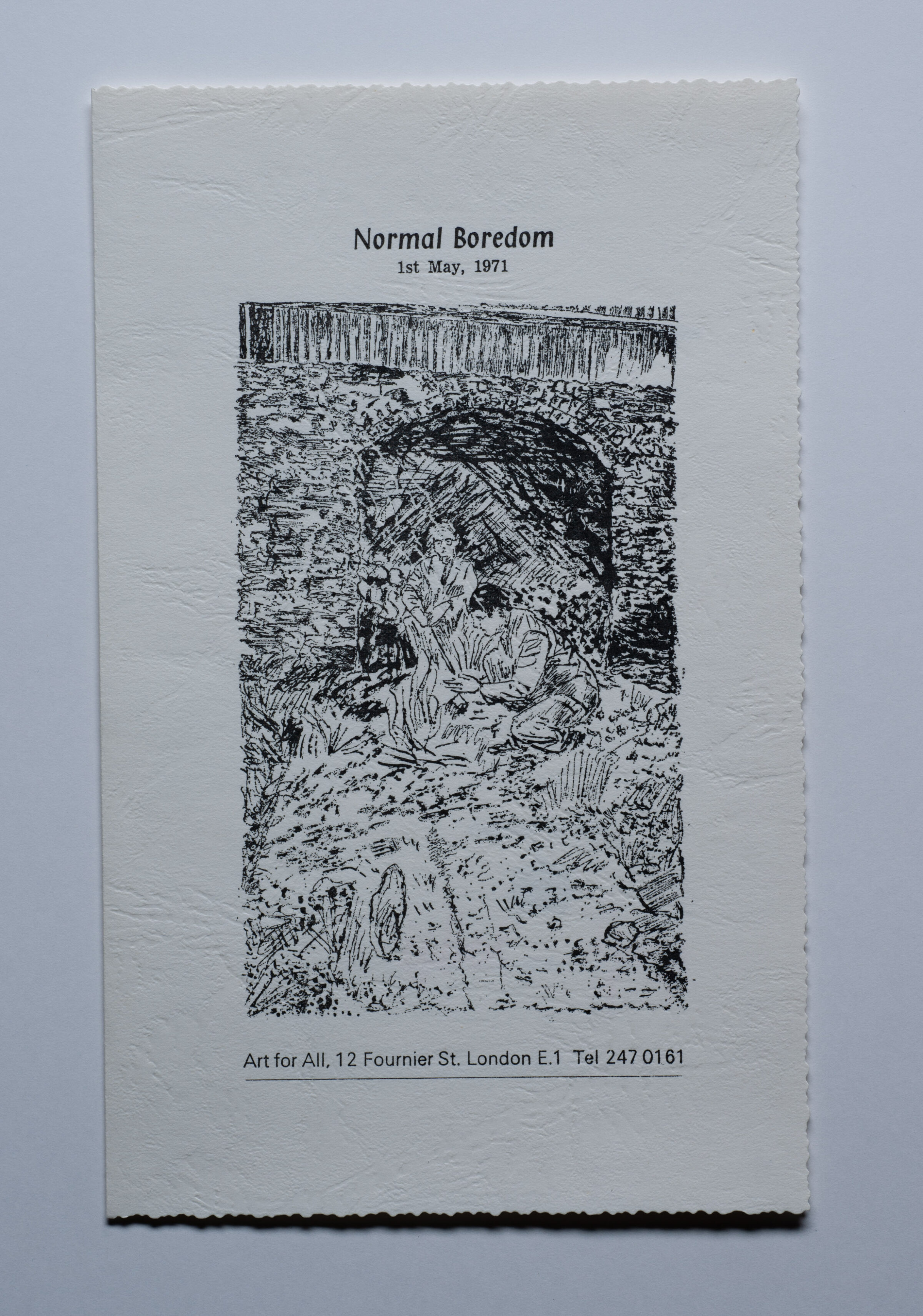 1971 6 NORMAL BOREDOM cover