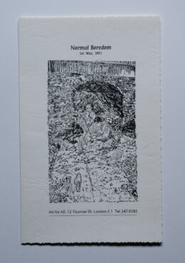 1971 6 NORMAL BOREDOM cover