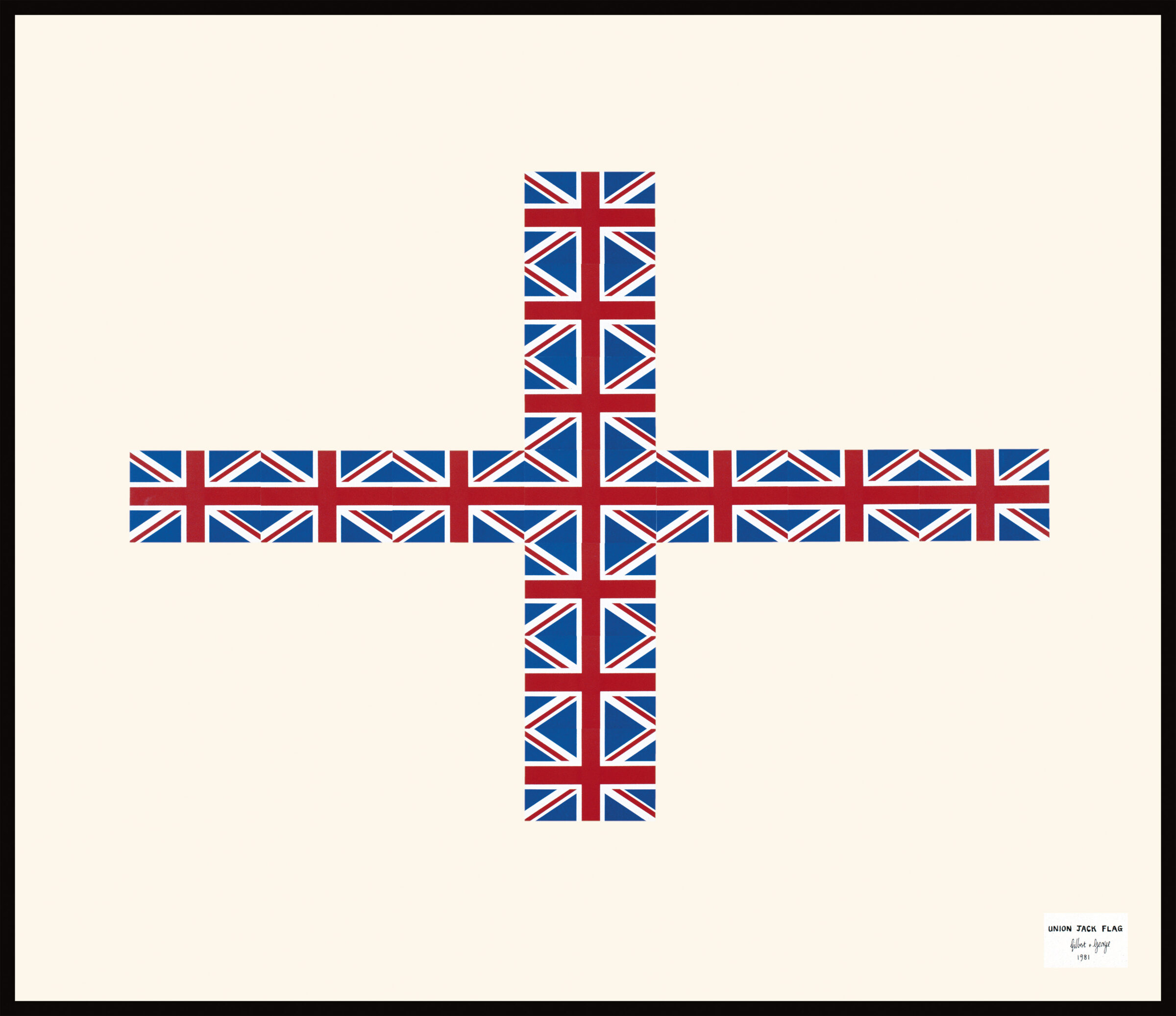 1981 UNION JACK FLAG