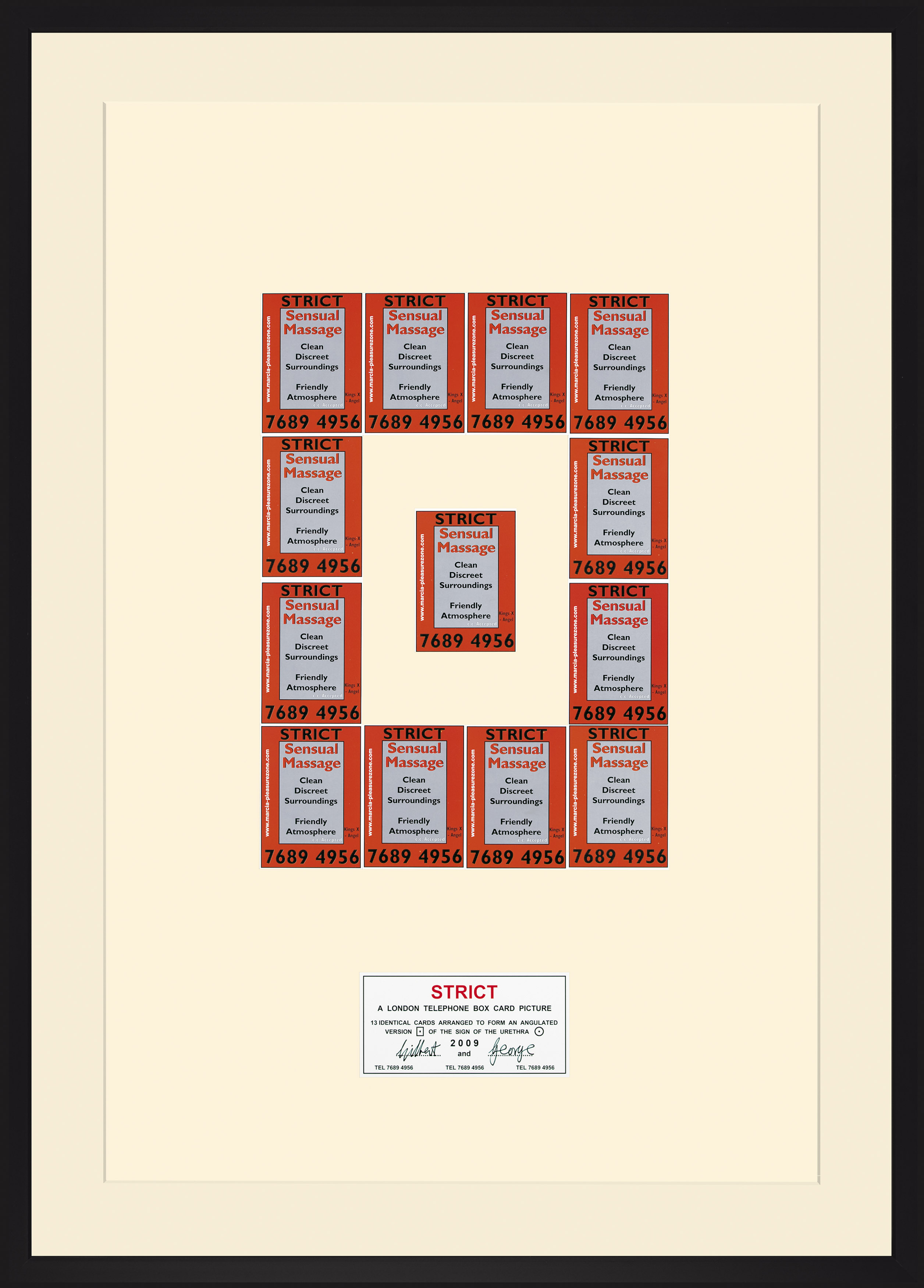 Strict List STRICT - THE GILBERT + GEORGE CENTRE