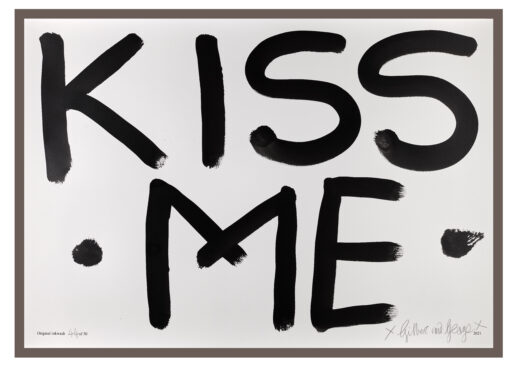 KISS ME (black)