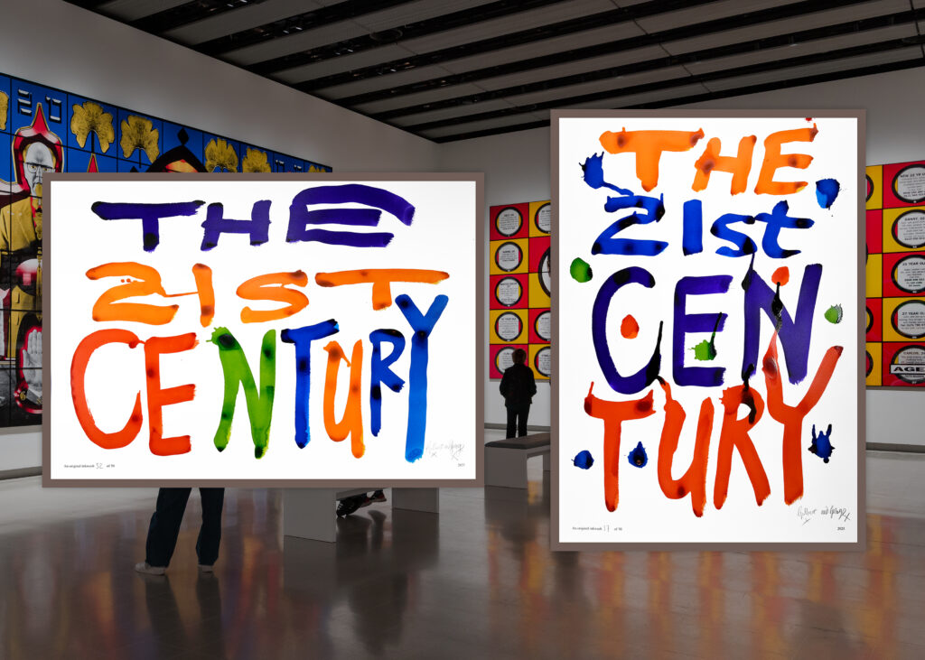 THE 21ST CENTURY' Inkwashes - THE GILBERT + GEORGE CENTRE